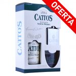 Maleta-Whisky-Cattos-+-Petaca-Metalica-+-Vaso